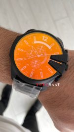 Diesel DZ4318 Mega Chief Black PVD 51mm Erkek Kol Saati