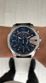 Diesel DZ4423 Mega Chief Silver 51mm Erkek Kol Saati