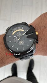 Diesel DZ4479 Mega Chief Black PVD 51mm Erkek Kol Saati