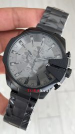 Diesel DZ4676 Mega Chief Black PVD 48mm Erkek Kol Saati
