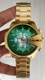 DZ4684 Mega Chief Yeşil Gold 48mm Erkek Kol Saati