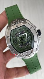 Hublot Spirit Of Big Bang Sang Bleu Green 44mm Yeşil Kadran Replika Saat
