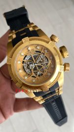 Invicta Zeus Bolt Gold 53mm Sarı Kadran