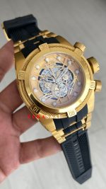 Invicta Zeus Bolt Gold 53mm Sarı Kadran