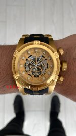 Invicta Zeus Bolt Gold 53mm Sarı Kadran