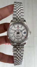 Rolex Sky Dweller Beyaz 336934 Jubilee 42mm ETA Swiss ZF Factory