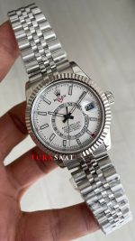 Rolex Sky Dweller Beyaz 336934 Jubilee 42mm ETA Swiss ZF Factory