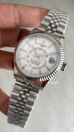 Rolex Sky Dweller Beyaz 336934 Jubilee 42mm ETA Swiss ZF Factory