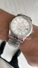 Rolex Sky Dweller Beyaz 336934 Jubilee 42mm ETA Swiss ZF Factory
