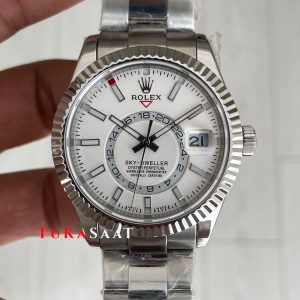 Rolex Sky Dweller Beyaz 336934 Oyster 42mm Swiss ETA ZF Factory