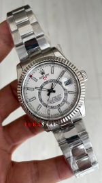 Rolex Sky Dweller Beyaz 336934 Oyster 42mm Swiss ETA ZF Factory