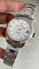 Rolex Sky Dweller Beyaz 336934 Oyster 42mm Swiss ETA ZF Factory