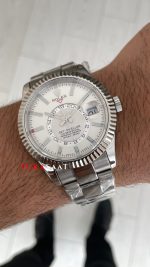 Rolex Sky Dweller Beyaz 336934 Oyster 42mm Swiss ETA ZF Factory