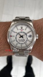 Rolex Sky Dweller Beyaz 336934 Oyster 42mm Swiss ETA ZF Factory