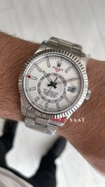 Rolex Sky Dweller Beyaz 336934 Oyster 42mm Swiss ETA ZF Factory