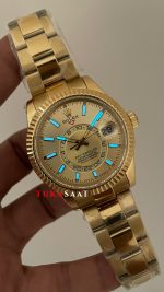 Rolex Sky Dweller Champagne 336938 Oyster Gold 42mm ETA Swiss ZF Factory
