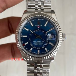 Rolex Sky Dweller Mavi 336934 Jubilee 42mm ETA Swiss ZF Factory