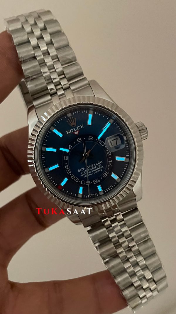 Rolex Sky Dweller Mavi 336934 Jubilee 42mm ETA Swiss ZF Factory