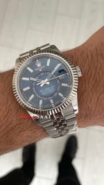 Rolex Sky Dweller Mavi 336934 Jubilee 42mm ETA Swiss ZF Factory