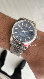 Rolex Sky Dweller Mavi 336934 Jubilee 42mm ETA Swiss ZF Factory