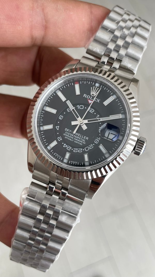 Rolex Sky Dweller Siyah 336934 Jubilee 42mm ETA Swiss ZF Factory