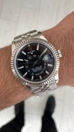 Rolex Sky Dweller Siyah 336934 Jubilee 42mm ETA Swiss ZF Factory