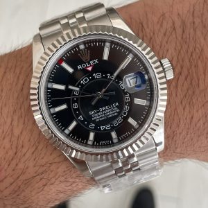 Rolex Sky Dweller Siyah 336934 Jubilee 42mm ETA Swiss ZF Factory
