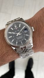 Rolex Sky Dweller Siyah 336934 Jubilee 42mm ETA Swiss ZF Factory
