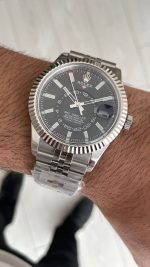 Rolex Sky Dweller Siyah 336934 Jubilee 42mm ETA Swiss ZF Factory
