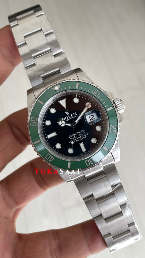 Rolex Submariner Starbucks 126610LV 41mm DD3235 Super Clone Swiss ETA Saat VS Factory V2 Rolex Submariner Starbucks 126610LV 41mm DD3235 Super Clone Swiss ETA Saat VS Factory V2