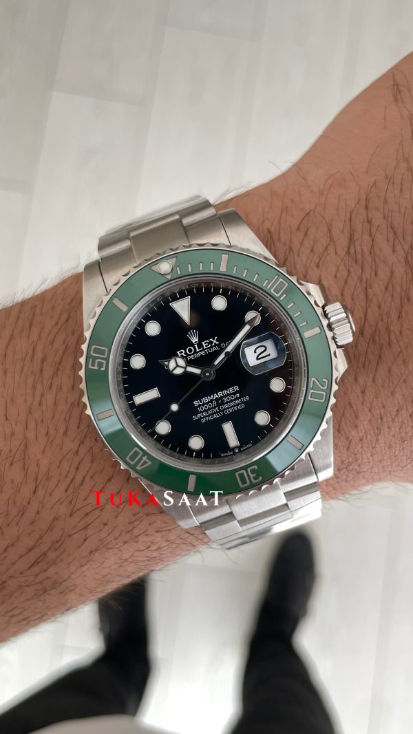 Rolex Submariner Starbucks 126610LV 41mm DD3235 Super Clone Swiss ETA Saat VS Factory V2 Rolex Submariner Starbucks 126610LV 41mm DD3235 Super Clone Swiss ETA Saat VS Factory V2