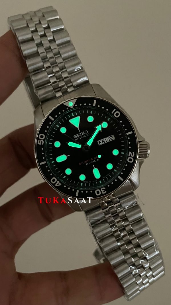Seiko SKX007J Diver 200M Jubilee Siyah Kadran 42mm