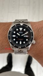 Seiko SKX007J Diver 200M Jubilee Siyah Kadran 42mm