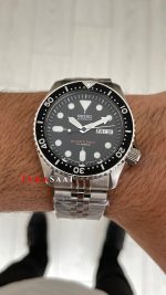 Seiko SKX007J Diver 200M Jubilee Siyah Kadran 42mm