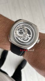 SevenFriday Q Series Q1/01 Beyaz Silver 44mm