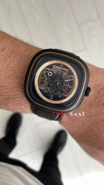 SevenFriday T Serisi Siyah T2/06 Aka T-Works 45mm