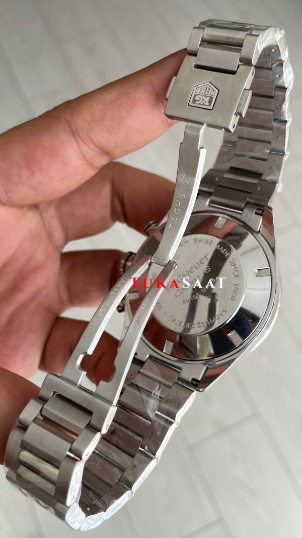 TAG Heuer Carrera Calibre16 Chronograph 44mm Siyah Kadran Replika Saat