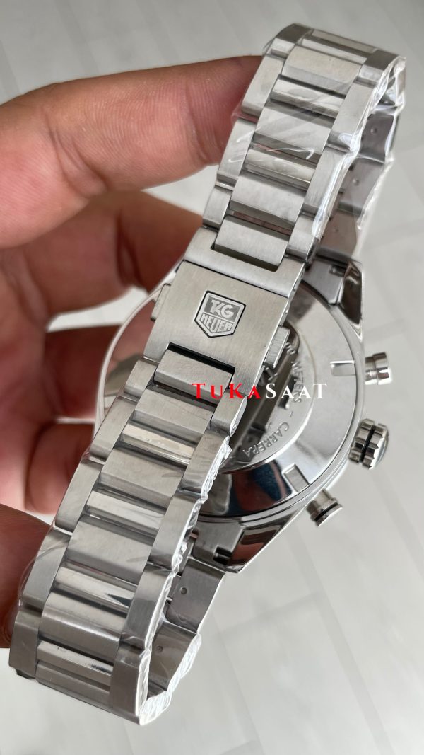 TAG Heuer Carrera Calibre16 Chronograph 44mm Siyah Kadran Replika Saat