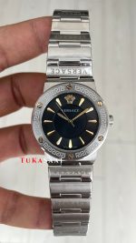 Versace Greca Logo Siyah Kadran 38mm Kadın Saati