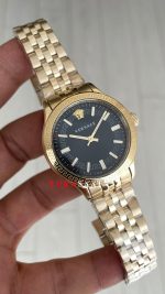 Versace V Code Siyah 35mm Gold Kadın Saati